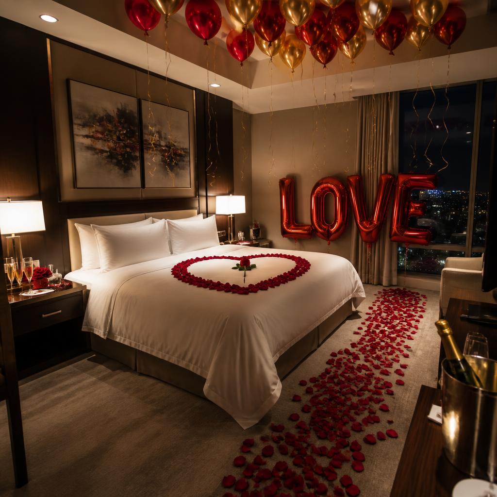 Anniversary: Red & Gold LOVE