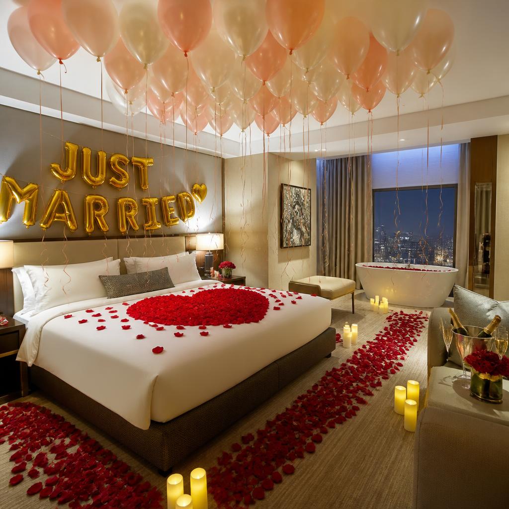 Wedding Night: Petal Heart Suite